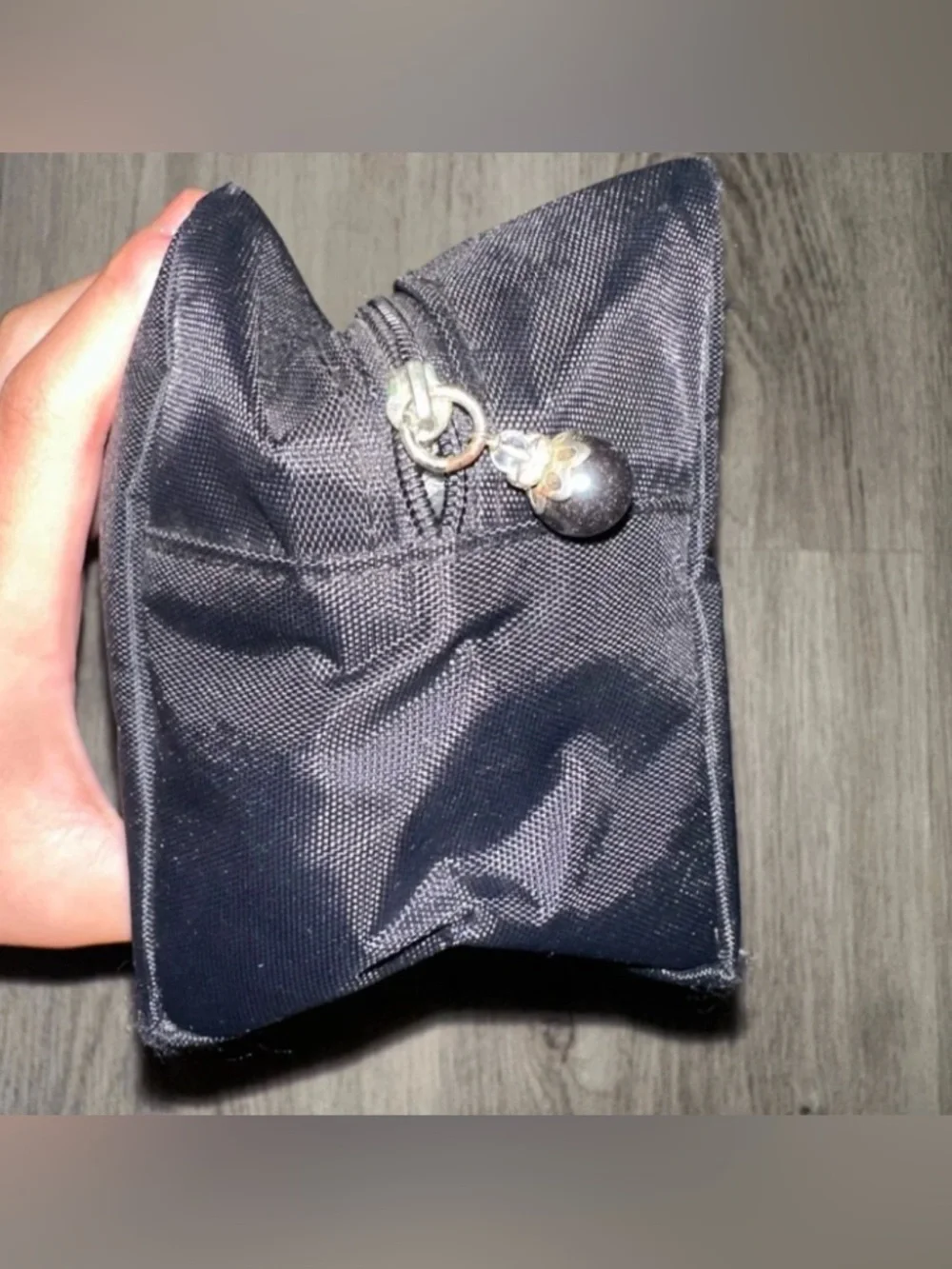 BVLGARI Parfums Black Cosmetic Toiletry Travel Bag Pouch